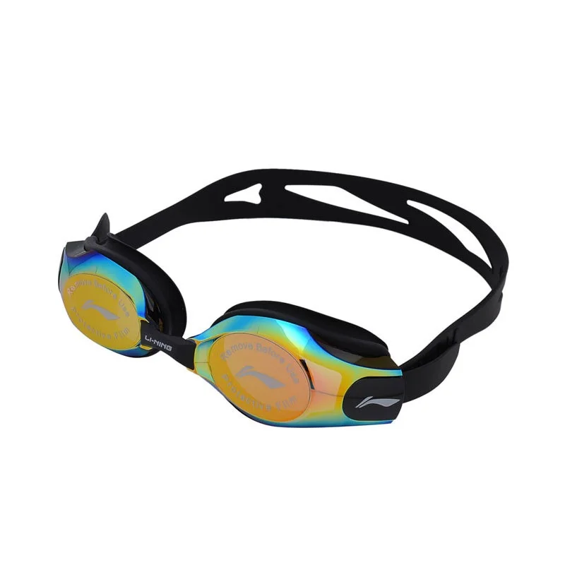 Li-Ning унисекс Professional swim eyewear Anti-UV очки из пластика National Diving Team Li Ning спортивные очки для плавания ASJN008