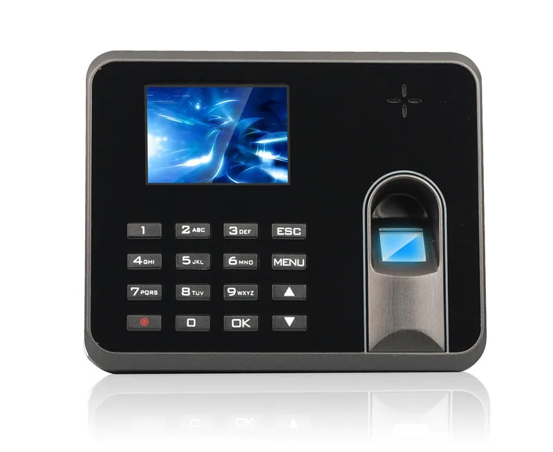 

Free Shipping KO-M5 Color TFT Fingerprint Attendance Biometric Time Recording Machine No Need Software