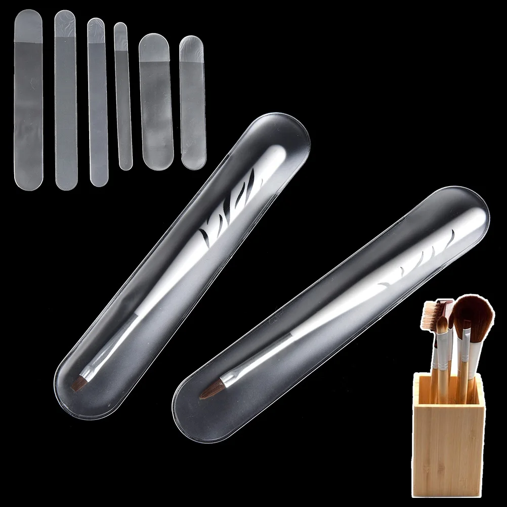 

10PCS Makeup Brushes Protective Sleeve Cover Brush Guards Brushes Dust-proof Protectors Protector Case