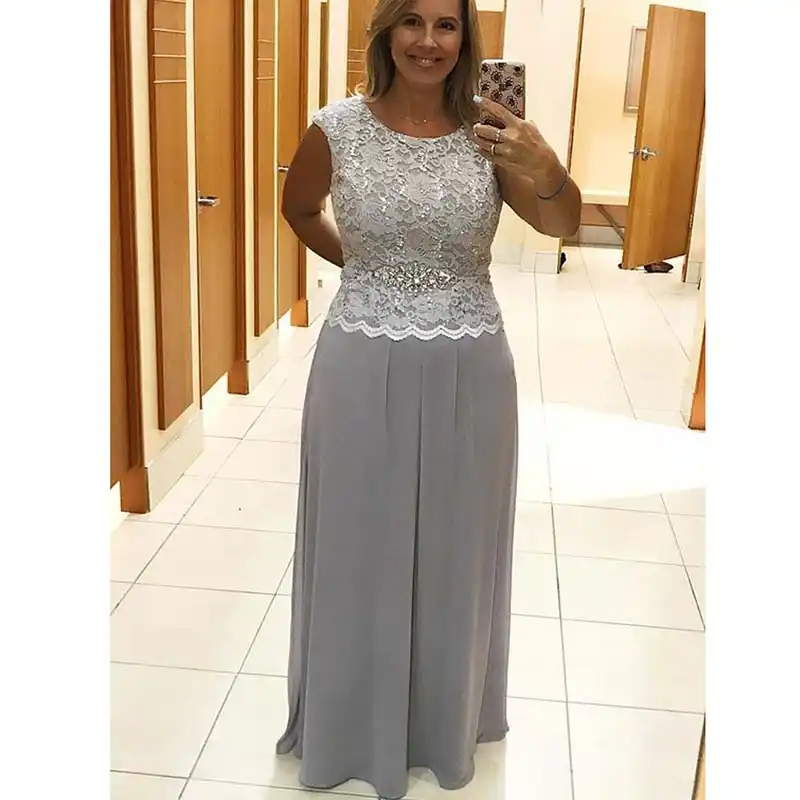 vestido prata para casamento