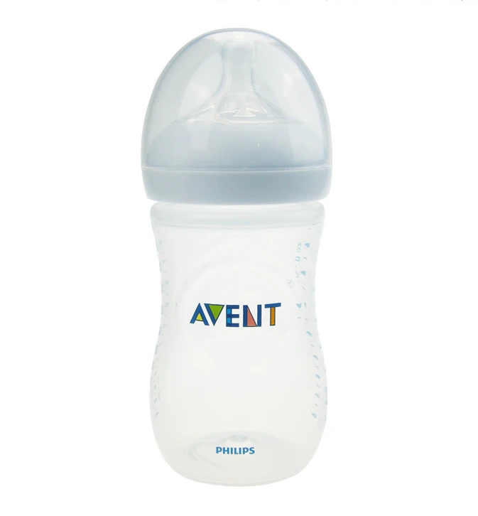 

AVENT Natural Feeding Bottle Avent Wide Mouth bottles 1M+ / 9 oz 260ml Brand New