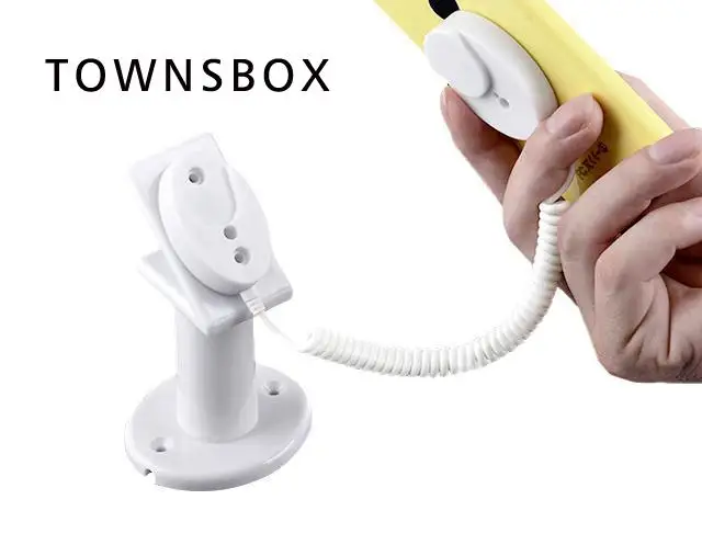 

3C Store Mobile Phone Display Rack Phone Model Holder Pull Wire Rope Cable Chain Anti Theft Accessory Sticky Acrylic Phone Stand