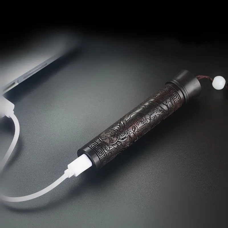 Дуга импульса usb сигары цилиндр плазмы ebony ветрозащитная зажигалка с