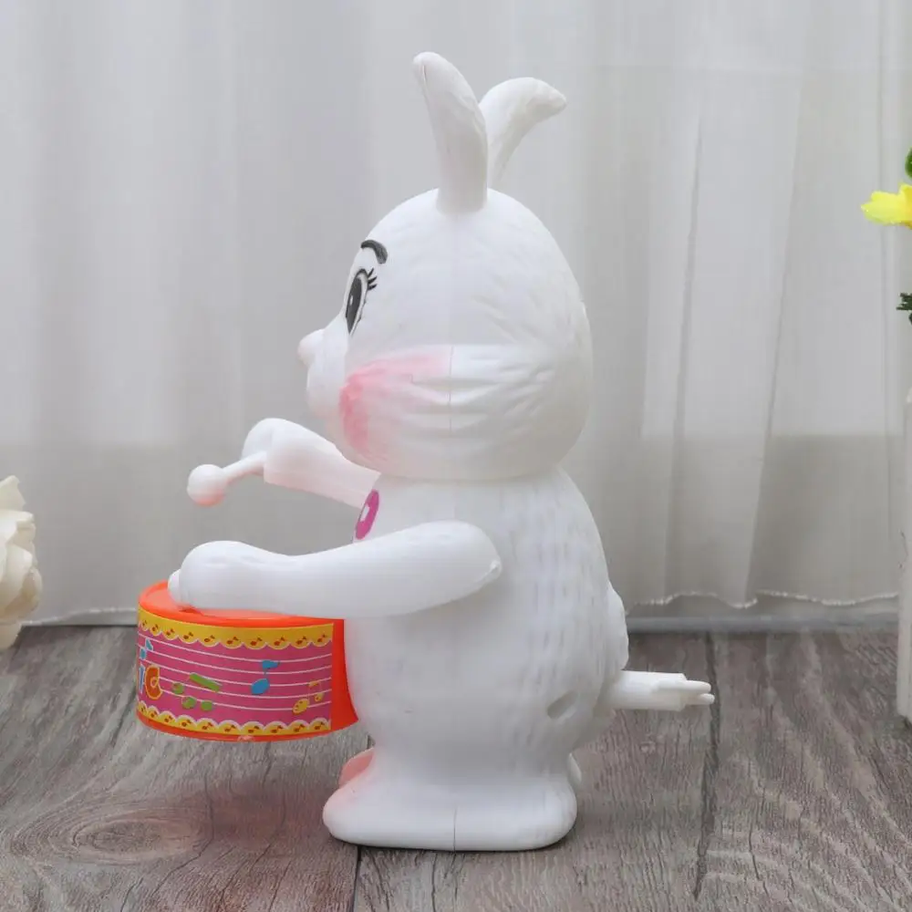 Кролик барабанная игрушка Заводной развивающая игрушка подарок для ребенка