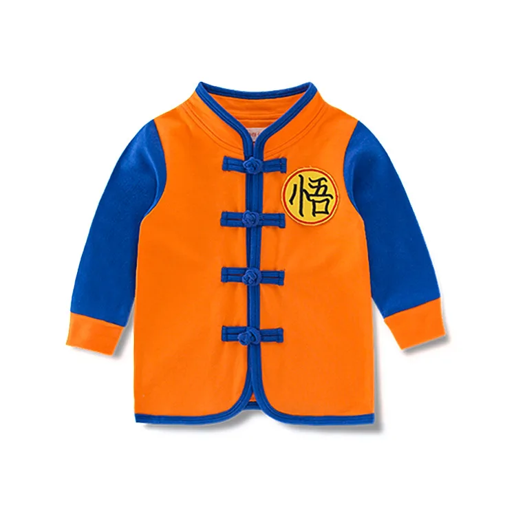 NYAN CAT/комбинезон для маленьких мальчиков; комбинезон с длинными рукавами для малышей; Детский костюм в китайском стиле; одежда для пельменей - Цвет: Wukong