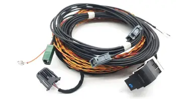 

For Audi A4 /B8 Q3 Q5 reversing camera RVC camera Cable wire track camera wiring harness for V W Touareg