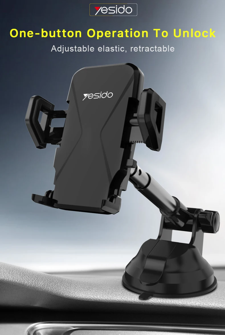 Gravity Car Phone Holder Windshield Sucker Car Mount Holder (1)