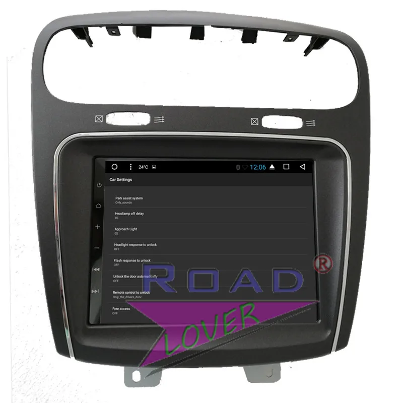 Sale Roadlover 2 Din Car Radio Android 7.1 Car Video DVD Autoradio Player  GPS Navigation For Fiat Leap Freemont Dodge Journey Stereo 4
