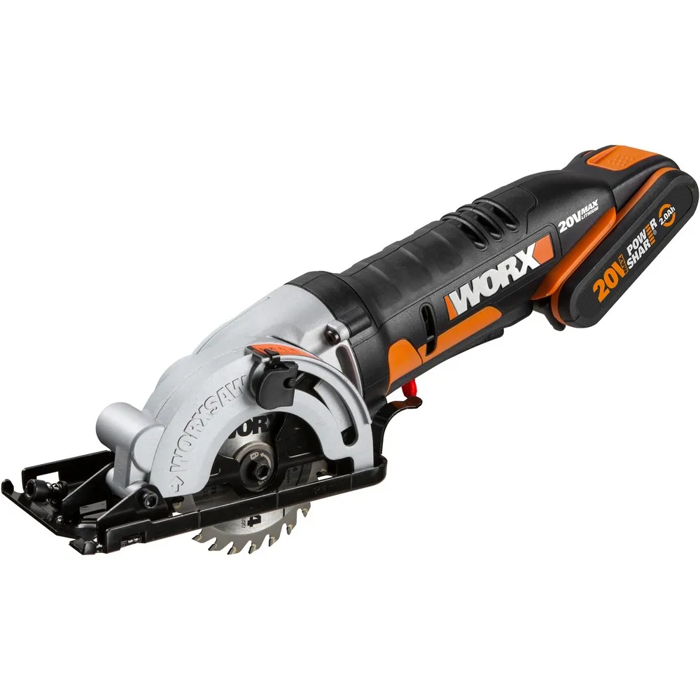 Дисковая пила аккумуляторная WORX SAW WX527 20В