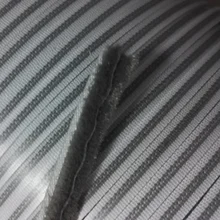 Фетр Excluder ворсовым погода газа раздвижные створки Экран окна, двери кисть печать+ ткань Водонепроницаемый 6,7x7 мм 10 м серый