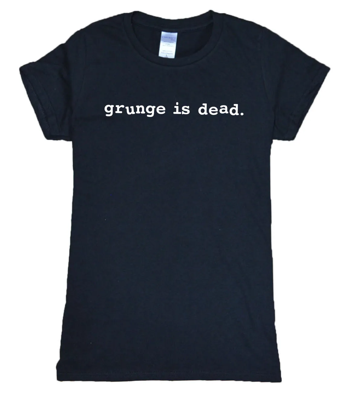 Grunge Is Dead t shirt fashion brand women tops 2019 summer style short