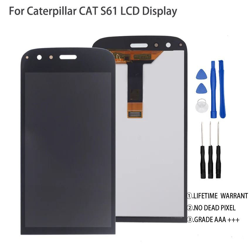 

For Caterpillar CAT S61 LCD Display Touch Screen Digitizer For Caterpillar CAT S61 Display Screen LCD Repair Parts