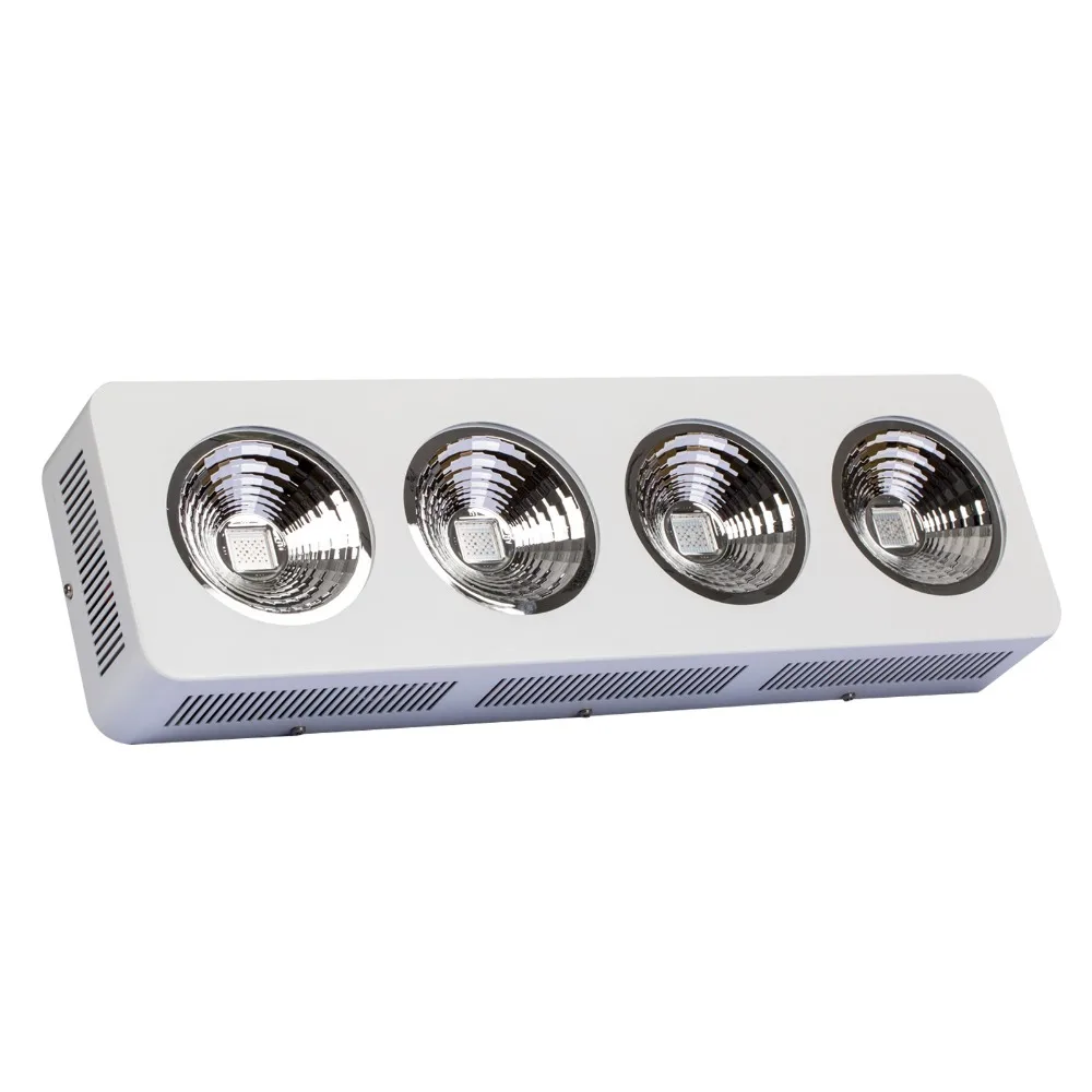 Populargrow 90 градусов отражатель чашки США полный спектр Led Grow Light 800 Вт COB со 100%