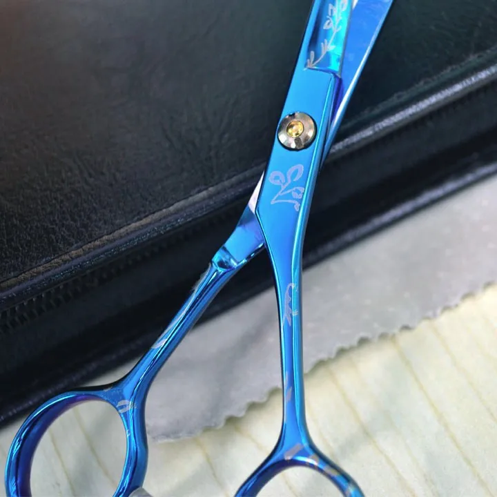 Tesoura para Cabeleireiros Tesouras do Cabelo Profissional de Alta Polegada Qualidade Tesoura Barbeiro Atacado Ferramentas Salão Cabelo 11.11 5.0 4 Beleza e saúde