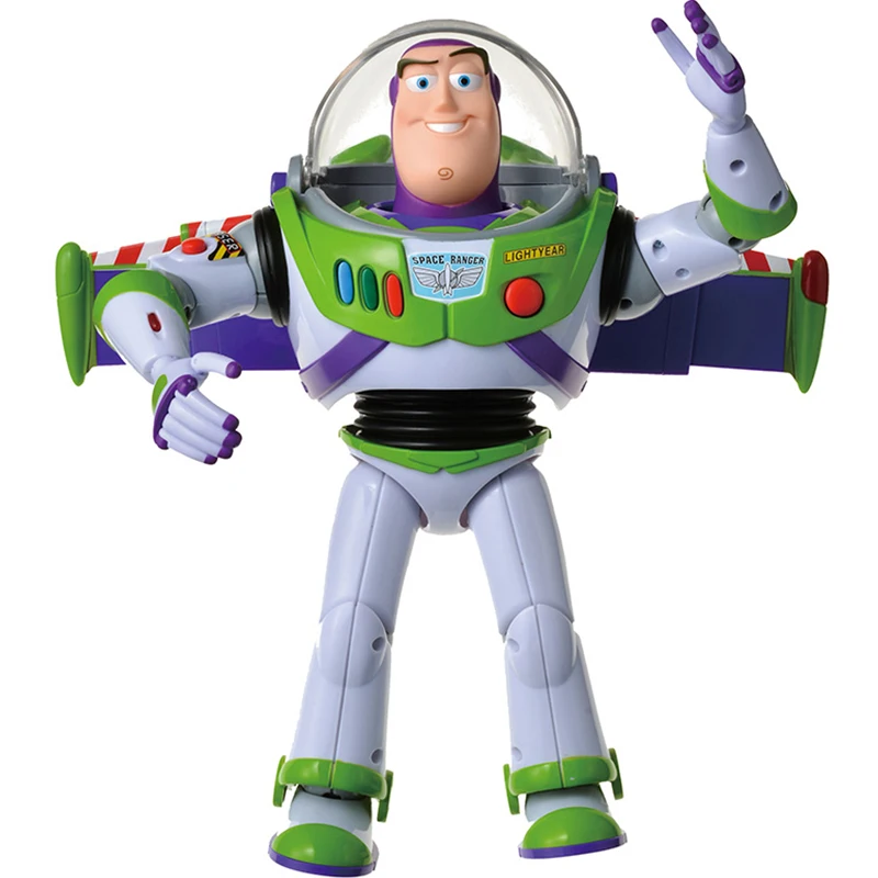 

Toy Story 4 Buzz Light year Toys Talking Lights Speak English Joint Movable Toy Story Action Figure Collectible Doll Toy