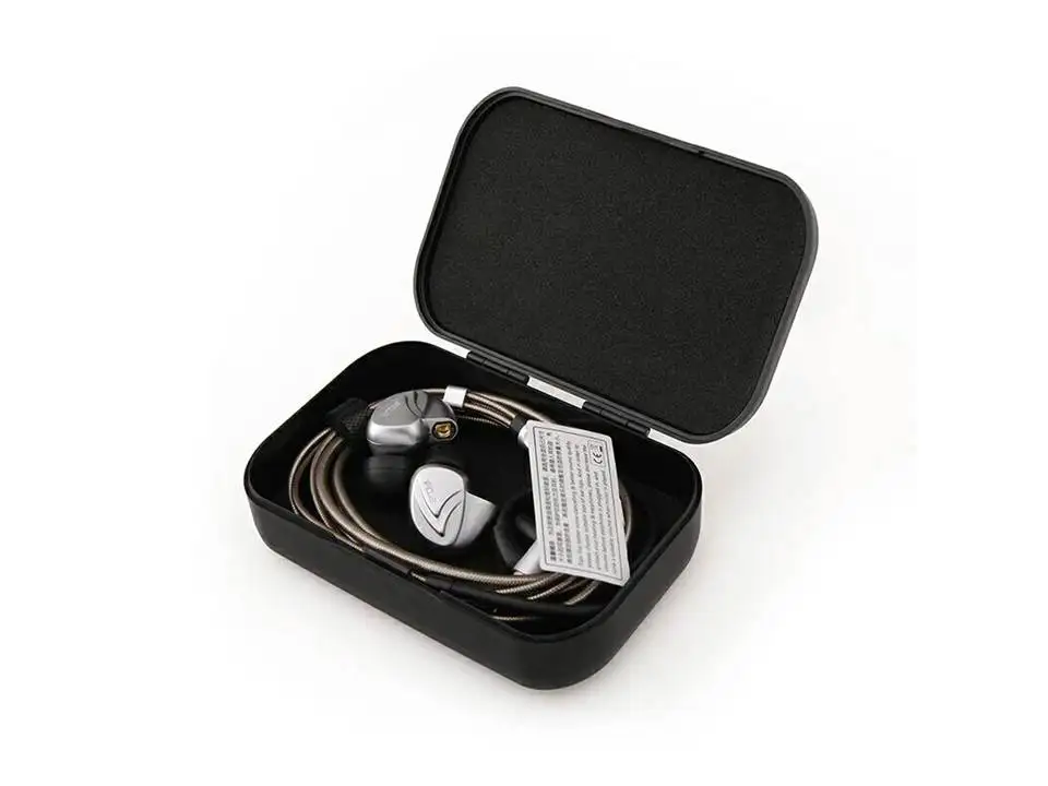 FIDUE VIRGO A85 2 Balanced Armature Dyanmic Driver 2BA 1DD Hybrid Audiophile MMCX In ear Monitor DJ Hifi Music Metal Earphones
