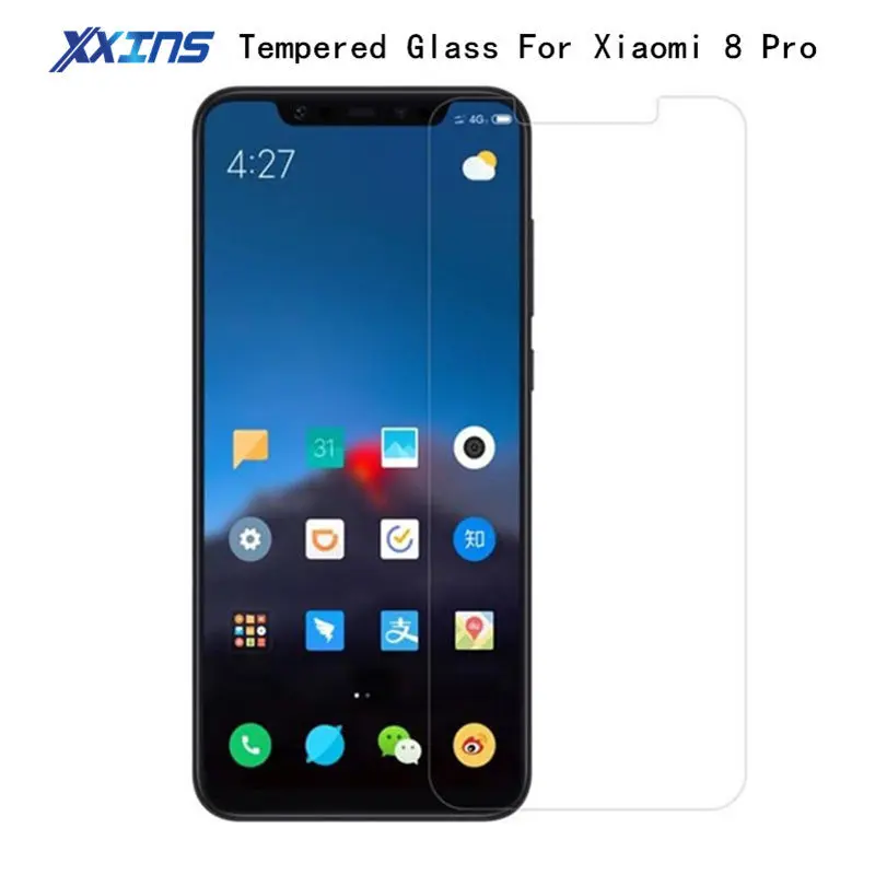Xxins закаленное стекло для Xiao mi 8 Pro Global Version 8Pro ультратонкий 9 H Защитная пленка