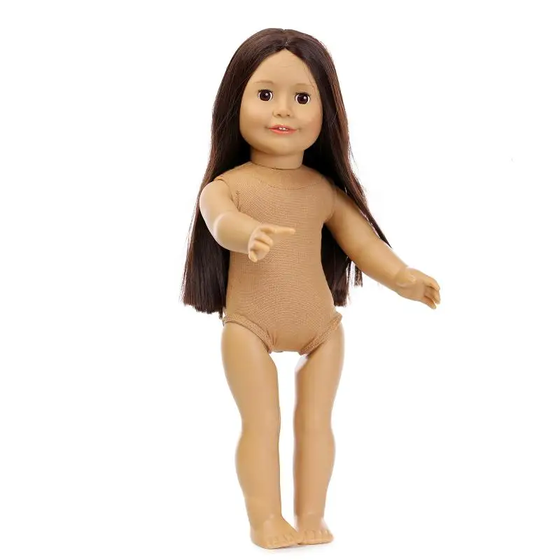 18'' 45CM American Sweet Girl Cloth Body Without Clothes ...