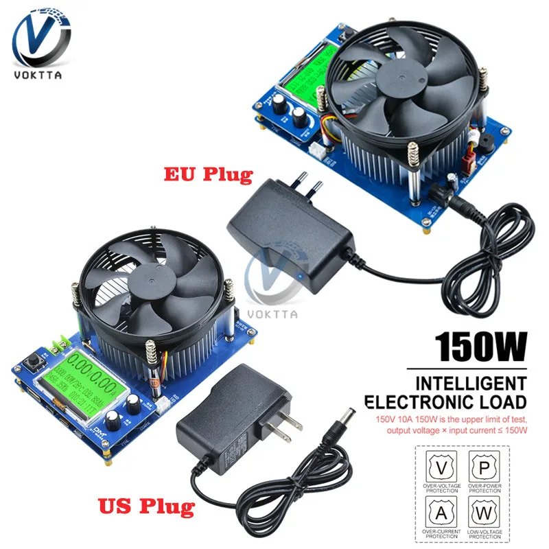 

150W Digital Battery Capacity Tester Electronic Load Intelligent Adjustable Constant Current Discharge Resistance Power Tester