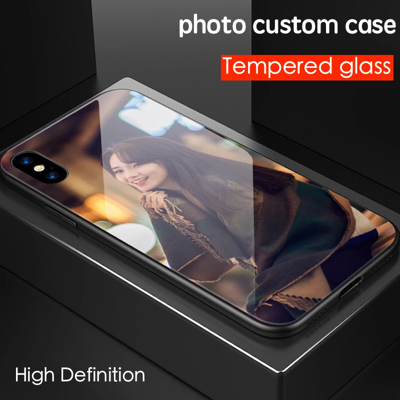 Стеклянный чехол для iPhone 11 12 Mini Pro 7 8 plus X XS MAX XR Samsung S8 S9 S10 S20 FE Note 9 10 20|Бамперы| |