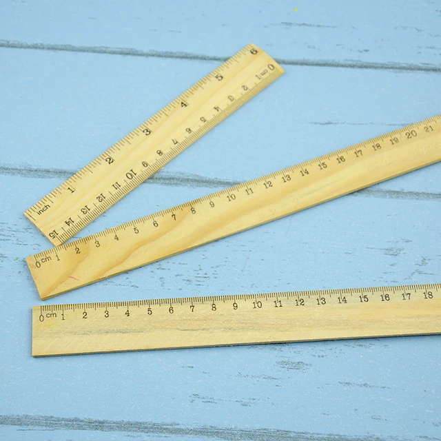 English-Metric Ruler 15cm (6)