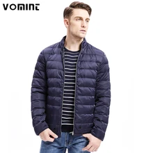 Vomint, зимняя Новинка, мужская куртка, парка, на молнии, Классическая, прошитая внизу, с карманами, повседневное, теплое пальто, модное, для мужчин, F6VIR099