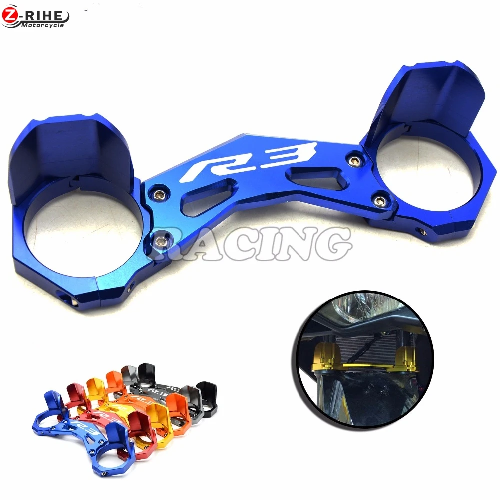 

Motorcycle Balance Shock Front Fork Brace Bracket Stabilizer for yamaha YZF-R3 YZFR3 YZF R3 yzf-r3 yzfr3 fzf r3 2015 2016 15 16