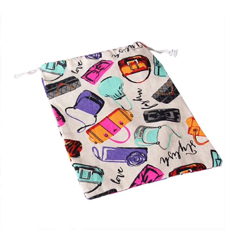 Home storage organization Underwear lingerie shoe bag toy organizer Multifunction Fluid Systems pouch -Cartoon package