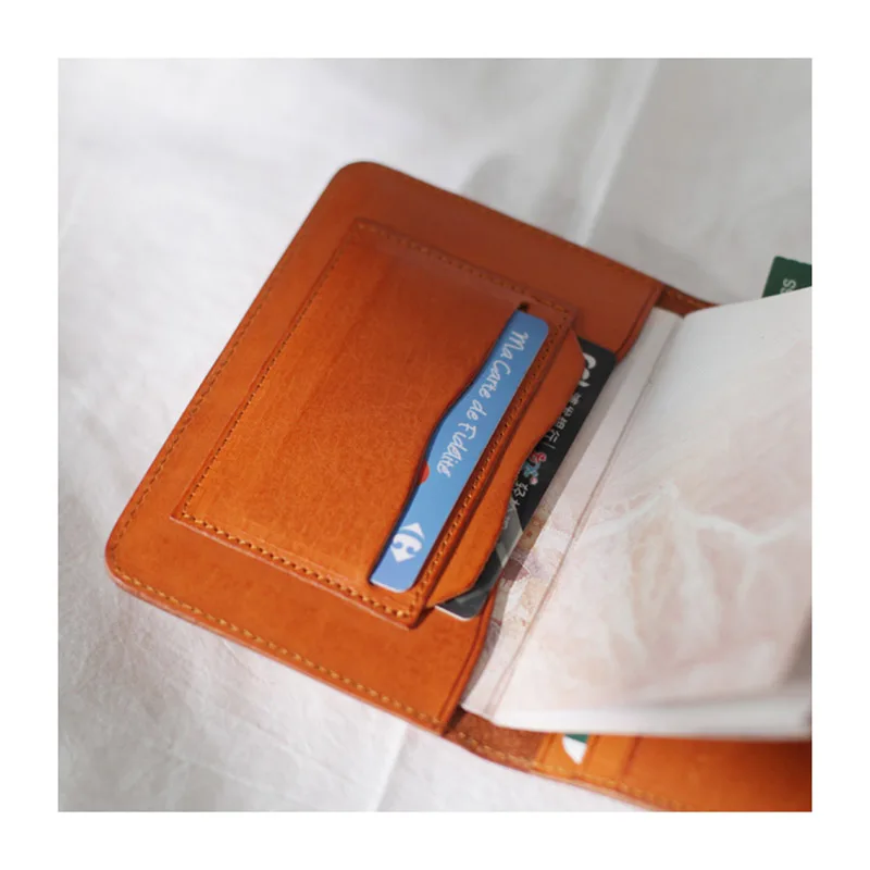 AETOO женский шик ретро путешествия кожа билеты паспорт бумажник, ручной работы из воловьей кожи мужской многофункцион