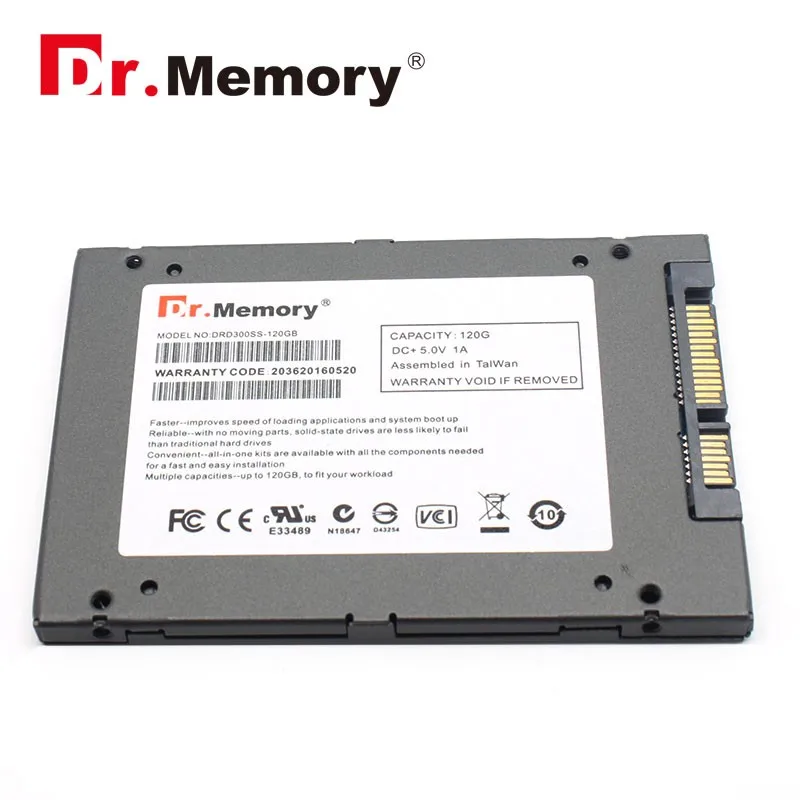 Dr. Memory высокоскоростной твердотельный диск 2,5 ''SSD жесткий диск для ноутбука 120 ГБ/240 ГБ/480 ГБ SATA III 6 ГБ/сек. жесткий диск