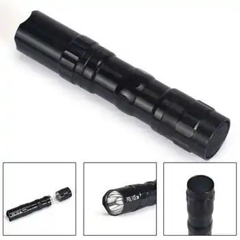 

HOT!!! 3W Super bright LED lamp With Clip Clamp AA mini led flashlight Focus Torch Light powerful led flashlight #4S6