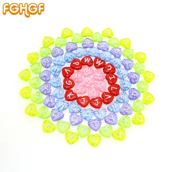 

300pcs Transparent Heart Beads for Epoxy Resin Jewelry DIY Accessories Colorful Cute Flat Cabochon Decorations Bead