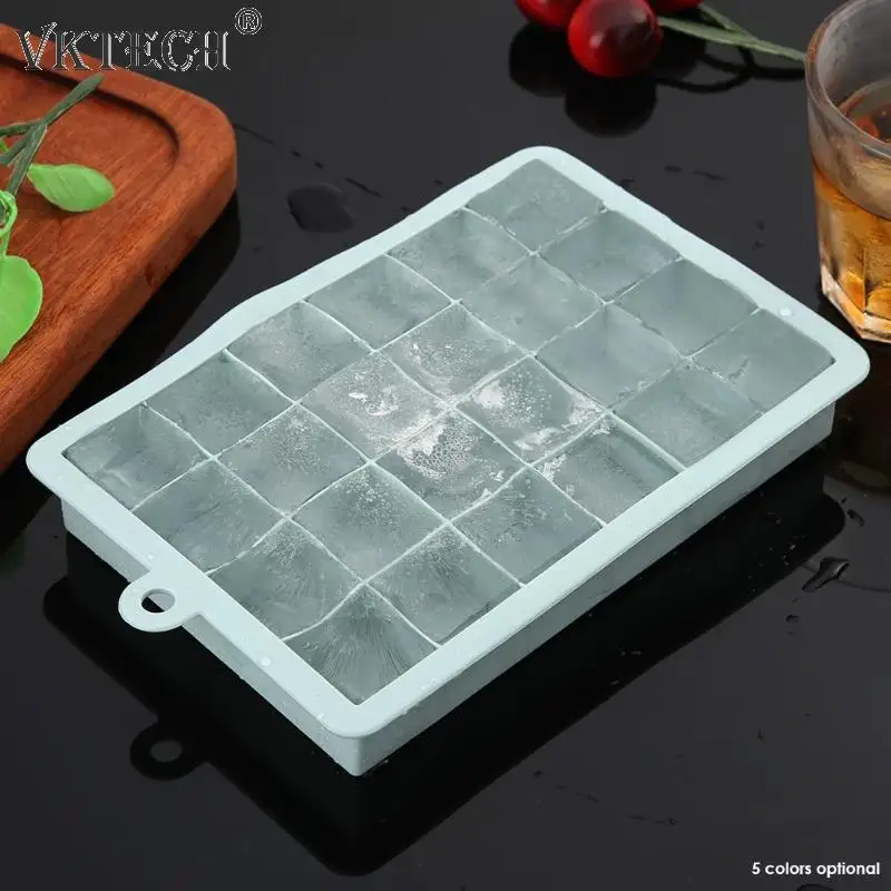 24 Сетки силиконовый лед производитель кубиков DIY Форма для льда вечеринки дома и