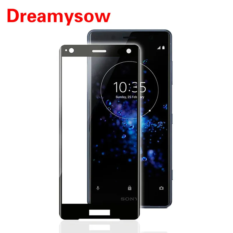 

Dreamysow Full Screen Protector Film Tempered Glass For Sony Xperia XA2 XA1 Ultra XZ2 XZ1 Compact XZ Premium XZS XA XP X Cover