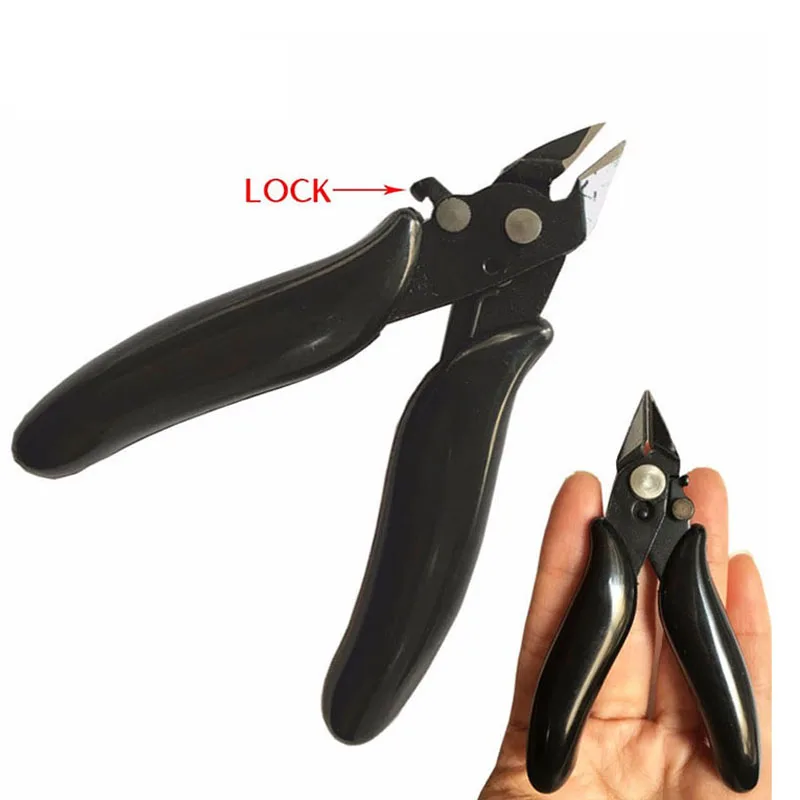 Binoax-Mini-Wire-Cable-Cutters-Cutting-Side-Snips-Flush-Pliers-With-Lock-Nipper-Hand-Tools-Herramientas