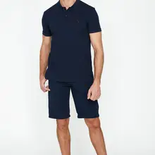 Koton "мужские темно-синие шорты detaylyl'f 8YAM41607BW"