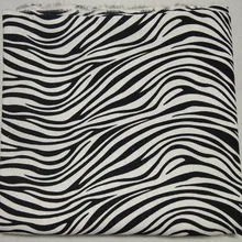 100x145 см, плотная черно-белая полосатая ткань с принтом зебры, холст, Лоскутная Ткань, сделай сам, скатерть, занавеска, подушка, домашний декор