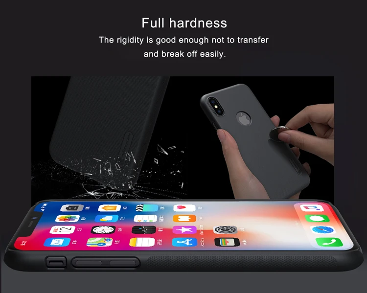 iphone 8 plus phone case for iPhone XS X Case Nillkin Super Frosted Shield Ultra-Thin Hard Back PC Cover Nilkin Case for iPhone X XS Matte Phone Case iphone 7 cardholder cases