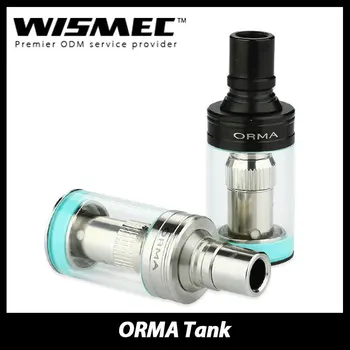 

Original WISMEC ORMA Atomizer 3.5ml Capacity Top Airflow Control ORMA Tank Vape with DS NC 0.25ohm & DS Dual 0.25ohm Coil Head