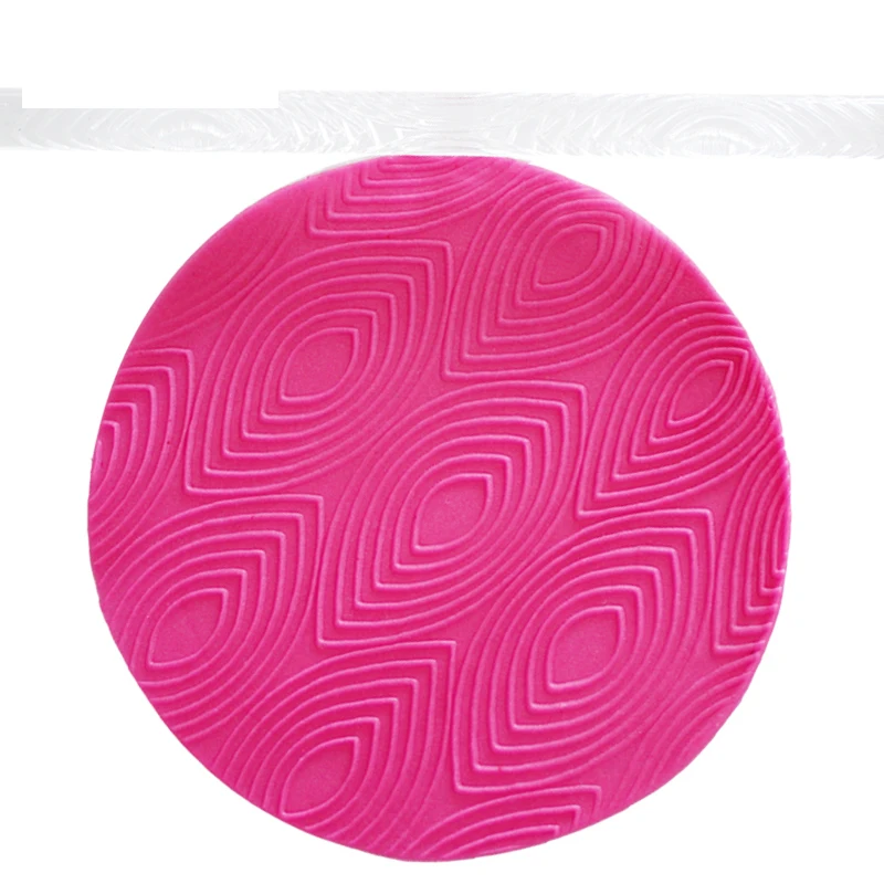 

cake Tools Wrinkle Transparent Acrylic Embossing fondant Rolling Pin for Cupcake Topper Cake Paste Decoration