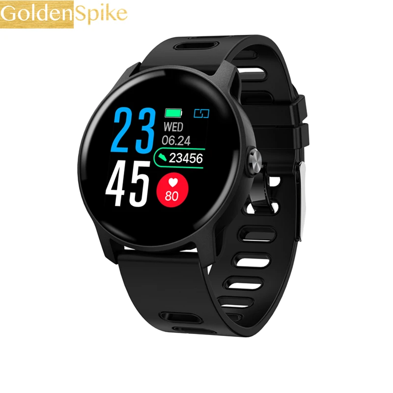 

S08 Sport Smart watch Blood oxygen pressure IP68 waterproof Clock Heart rate monitor Smartwatch for IOS Android HUAWEI Phone