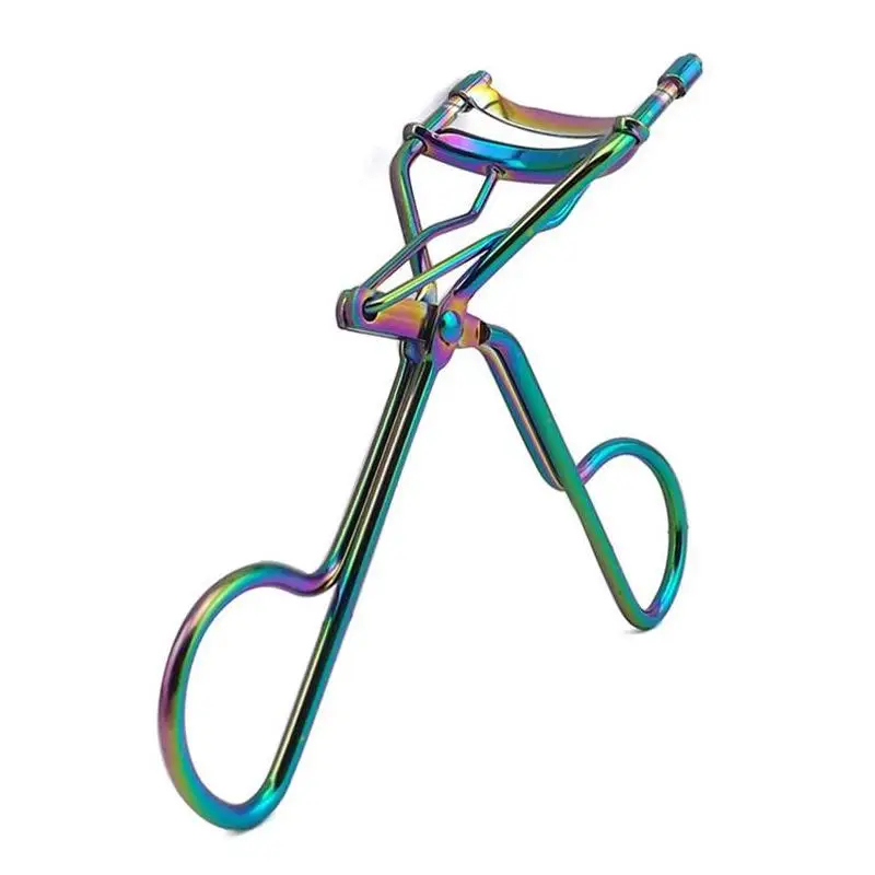 

Mtssii Rainbow Chameleon Curved Head Stainless Steel Eyebrow Scissor Makeup Trimmer Facial Hair Remover Beauty Tools