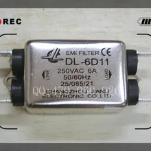 [ZOB] Jianli фильтр питания EMI DL-6D11- 10 шт./партия