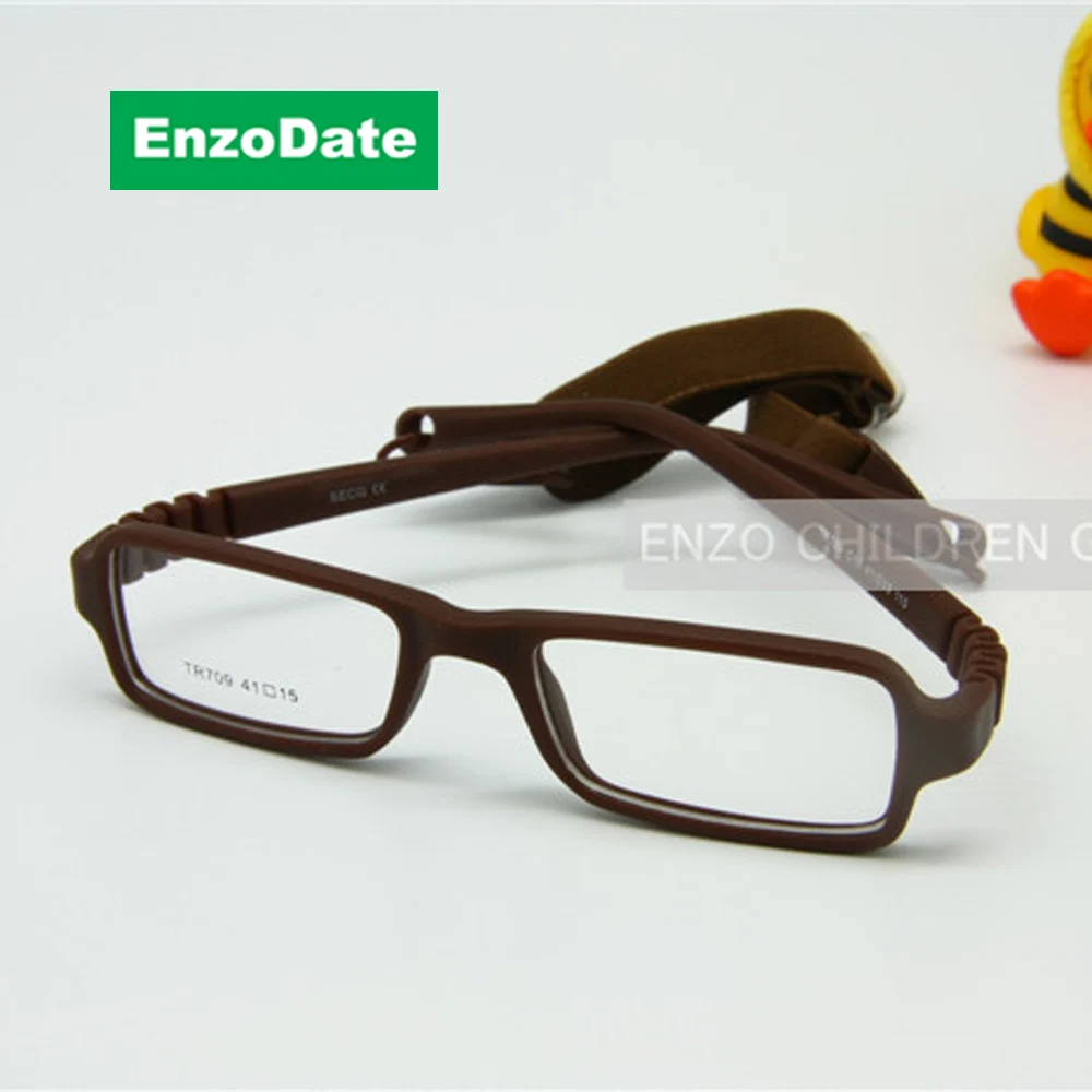 Brille biegsamen Safe Baby Kinder Brille jungen Gl/&auml;ser /& Gurt EnzoDate Flexible No Schraube M/&auml;dchen Brillen Gr/&ouml;/&szlig;e 41//15 mit Kordel