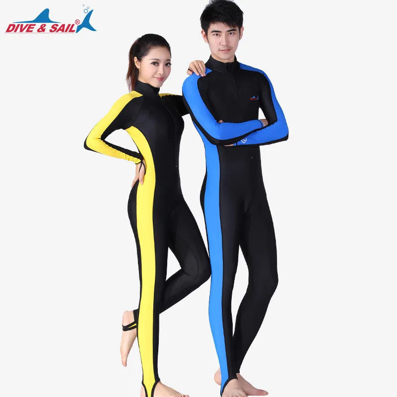Traje De Neopreno Delgado De Cuerpo Entero Para Hombre Y Mujer - Protección Solar, Rápido Secado, Para Surf Y Natación