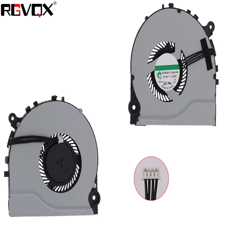 cheap New Laptop Cooling Fan For ThundeRobot 911 E1 S1 911 T1 911 S2 911 version 1 P N MF60120V1 C460 S9A CPU Cooler Radiator