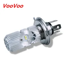 VooVoo H4 светодиодный фонарь для мотоцикла 1400LM 6000K 20W HS1 светодиодный фонарь для мотоцикла освещение для электрического автомобиля