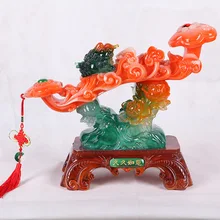 [Long] желаемое украшение ручной работы бизнес подарки Смола для украшения дома имитация нефрита ремесла