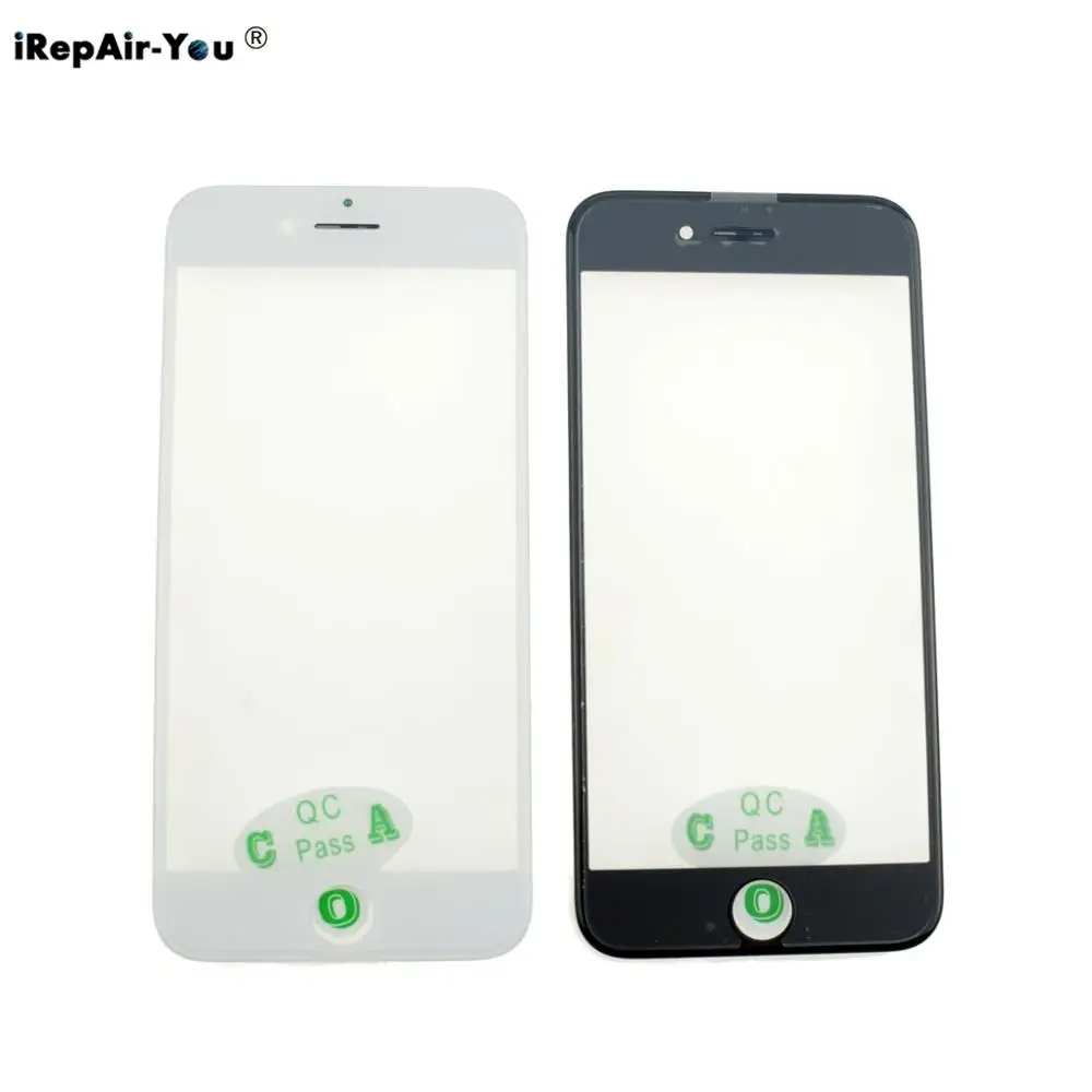 

10PCS AAA+Cold Press LCD Touch Screen Front Glass+frame+OCA For iPhone 5s 5 5c 6 6s 7 8 plus Glass Earpiece Anti Dust Mesh