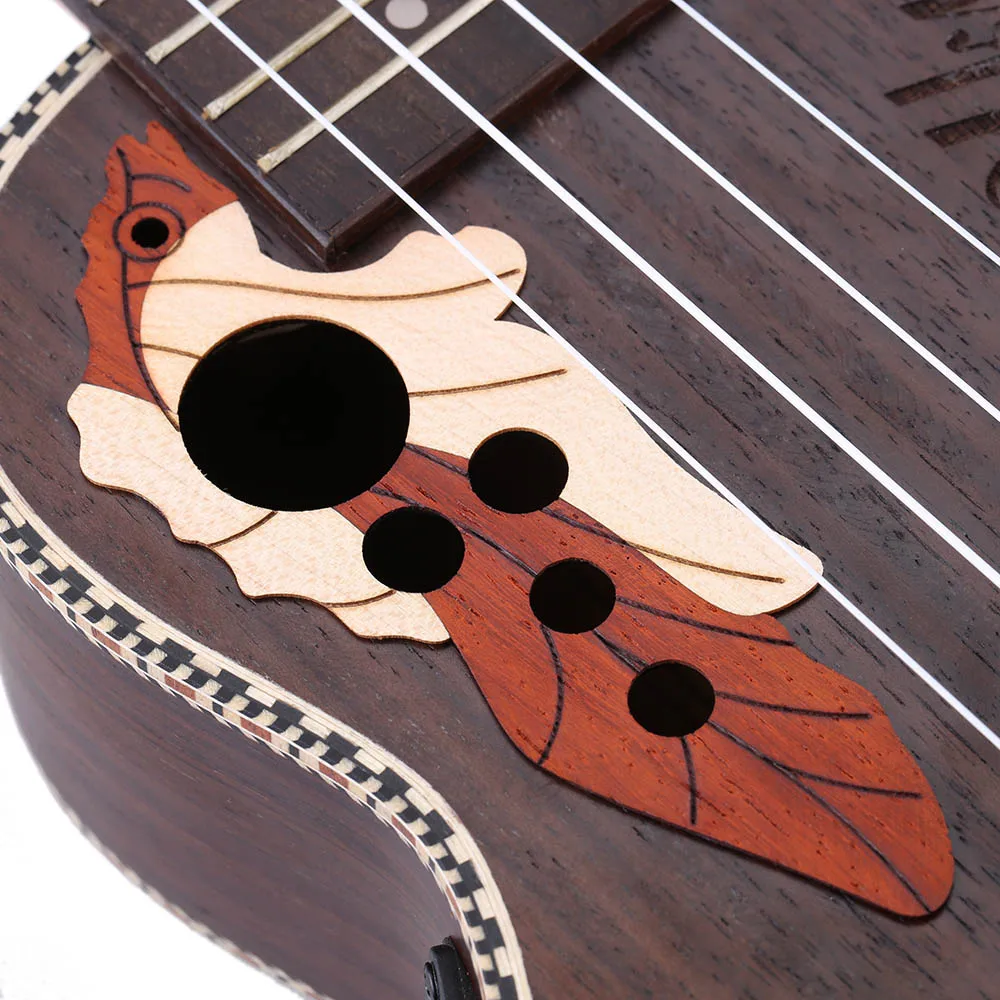 Ammoon Spruce 2" Акустическая укулеле 15 Fret Ukelele uke 4 струны гитара со струнами музыкальный инструмент со встроенным звукоснимателем EQ